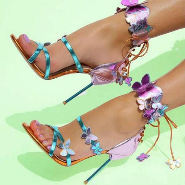 sandalias mujer 2021 mirror pink butterfly sandals metal thin high heels summer ankle strap lace up party wedding shoes woman, Black
sandalias mujer 2021 mirror pink butterfly sandals metal thin high heels summer ankle strap lace up party wedding shoes woman, Black