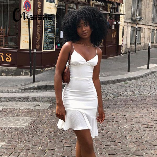 cnyishe spaghetti straps ruffles mini dress party elegant sleeveless women sundress summer holiday streetwear dresses robes 210419, Black;gray
cnyishe spaghetti straps ruffles mini dress party elegant sleeveless women sundress summer holiday streetwear dresses robes 210419, Black;gray