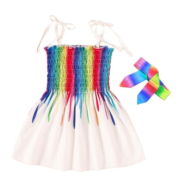 girl's dresses 9m-3t baby's kids children girls clothes summer dress print colorful sleeveless princess headbands vestidos, Red;yellow
girl's dresses 9m-3t baby's kids children girls clothes summer dress print colorful sleeveless princess headbands vestidos, Red;yellow