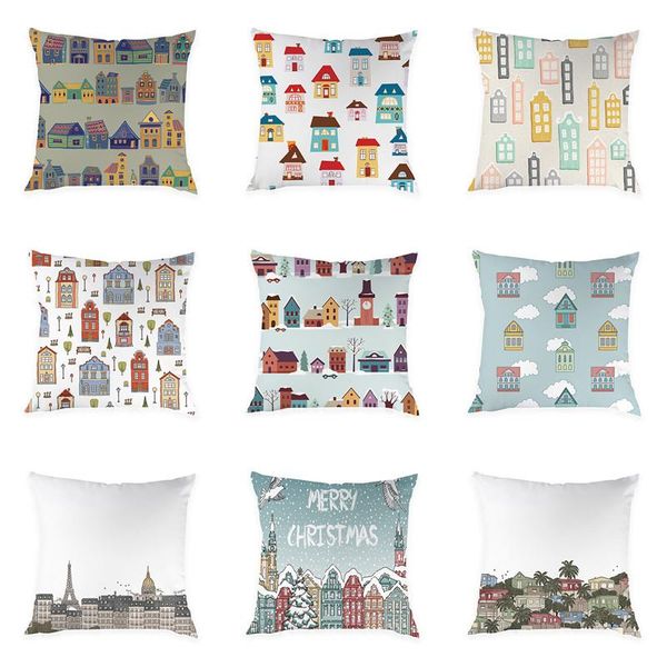 cushion/decorative pillow cartoon style cushion cover sofa covers peach skin decorative house pattern pillowcase home decor 45*45cm
cushion/decorative pillow cartoon style cushion cover sofa covers peach skin decorative house pattern pillowcase home decor 45*45cm