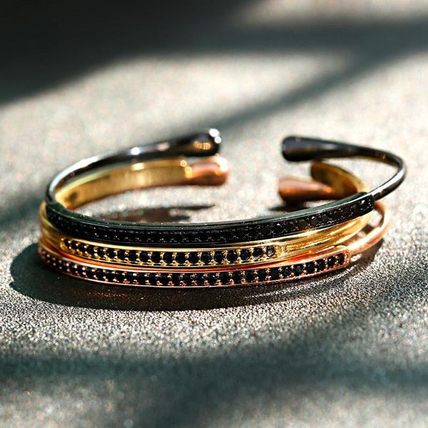 bangle classic black zircon cuff men bracelets bangles luxury fashion metal bracelet for women jewelry gift
bangle classic black zircon cuff men bracelets bangles luxury fashion metal bracelet for women jewelry gift