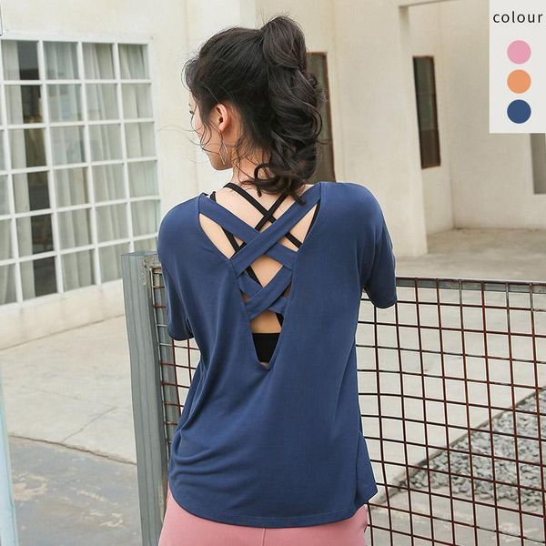 yoga outfit 2021 open back shirts gym workout short sleeve women summer quick dry sports t-shirts loose fitness jogging sportswear
yoga outfit 2021 open back shirts gym workout short sleeve women summer quick dry sports t-shirts loose fitness jogging sportswear