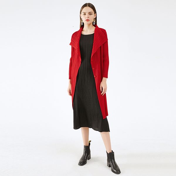 wool miyake jackets plied women fashion unique clothes breasted long plus woman size oversize jacket, Black
wool miyake jackets plied women fashion unique clothes breasted long plus woman size oversize jacket, Black