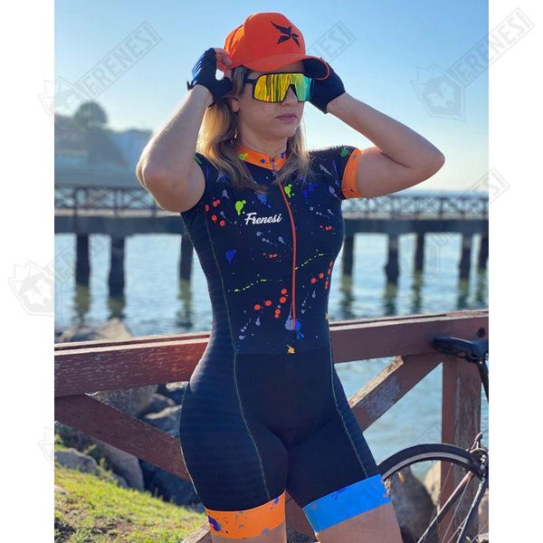racing sets 2021 frenesi gradient color profession triathlon suit clothes cycling skinsuits roupa de ciclismo rompers womens jumpsuit kits, Black;blue
racing sets 2021 frenesi gradient color profession triathlon suit clothes cycling skinsuits roupa de ciclismo rompers womens jumpsuit kits, Black;blue