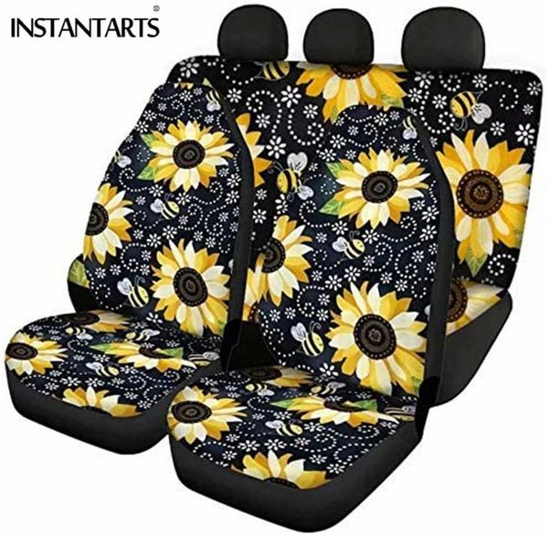 car seat covers instantarts dasiy flower pattern front&rear protector sun vehicle cover full detail styling
car seat covers instantarts dasiy flower pattern front&rear protector sun vehicle cover full detail styling