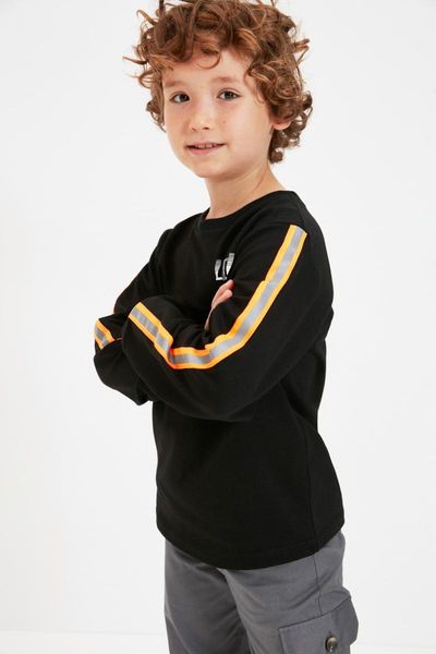 men's hoodies & sweatshirts trendyol ribbon detail printed male child knitted sweatshirt tkdaw22sw1107, Black
men's hoodies & sweatshirts trendyol ribbon detail printed male child knitted sweatshirt tkdaw22sw1107, Black