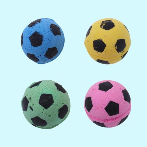 pcs sponge football soccer balls small colorful for cat kitty toys (random color)
pcs sponge football soccer balls small colorful for cat kitty toys (random color)