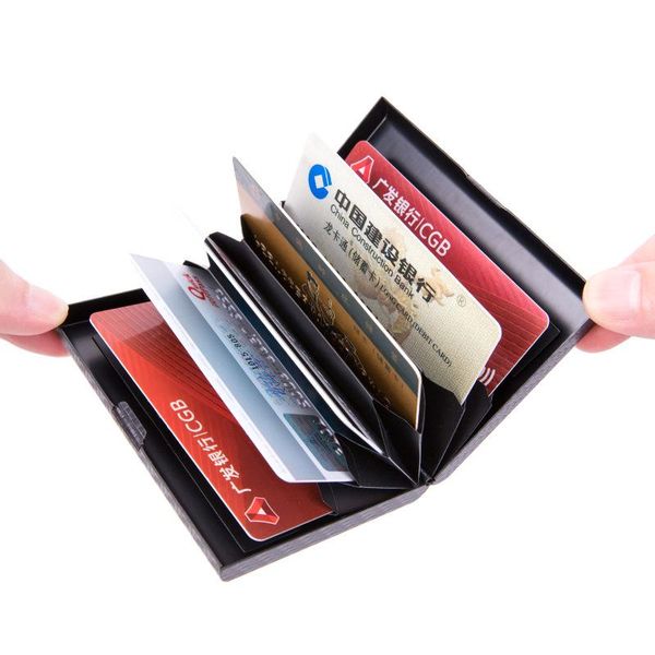 card holders anti-degaussing organ holder multi-card slot large capacity anti-nfc anti-theft, Brown;gray
card holders anti-degaussing organ holder multi-card slot large capacity anti-nfc anti-theft, Brown;gray