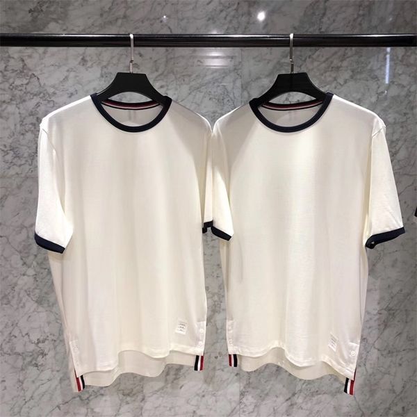 new tb20 new blue and contrast color bonded short sleeve t-shirt white zipper shorts silk cotton lovers, White;black
new tb20 new blue and contrast color bonded short sleeve t-shirt white zipper shorts silk cotton lovers, White;black