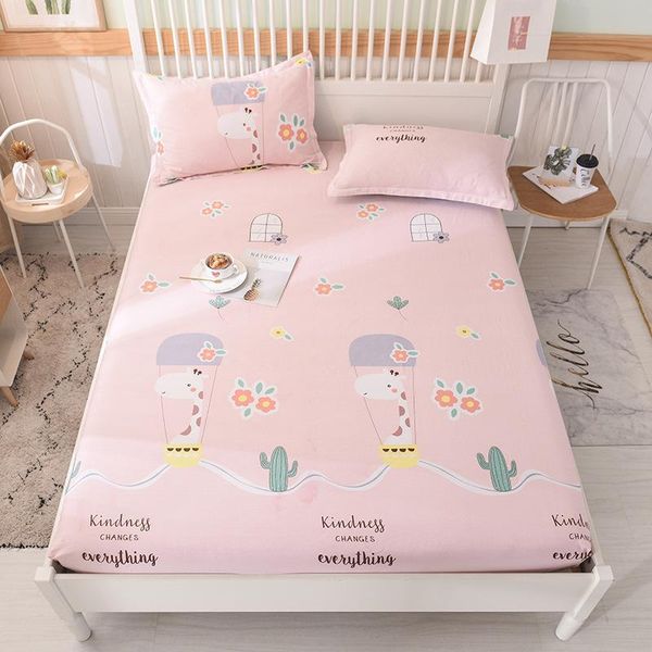sheets & sets cotton bedspread single piece small fresh double bed anti-slip sheet mattress protective cover
sheets & sets cotton bedspread single piece small fresh double bed anti-slip sheet mattress protective cover