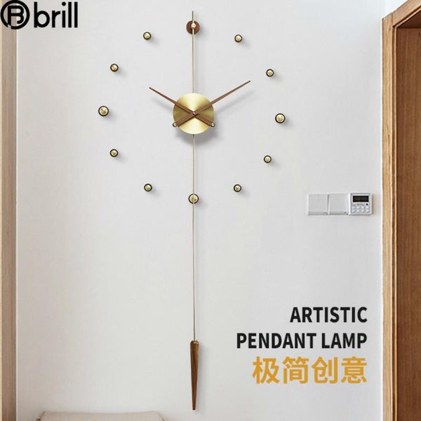 wall clocks creative spain 3d clock gold metal walnut wood pendulum living room luxury diy home decor pendule murale gift
wall clocks creative spain 3d clock gold metal walnut wood pendulum living room luxury diy home decor pendule murale gift