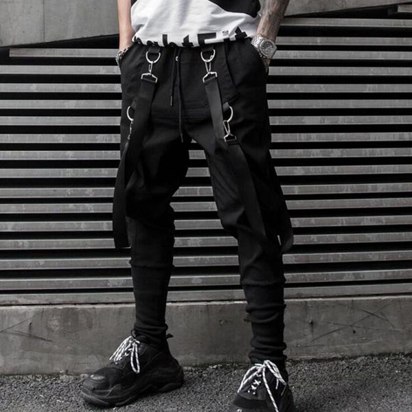 men's pants 2022 men multi pockets hip hop punk harem ribbons street wear man casual joggers elastic waist cargo trousers techwear, Black
men's pants 2022 men multi pockets hip hop punk harem ribbons street wear man casual joggers elastic waist cargo trousers techwear, Black