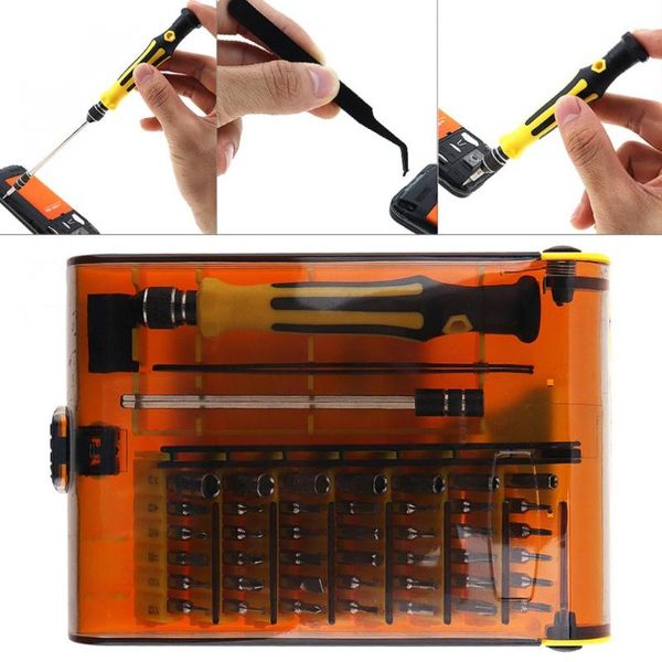 professional hand tool sets 45 in 1 precision multi-function screwdriver set tools kit for opening repair / notebook digital screwdrivers
professional hand tool sets 45 in 1 precision multi-function screwdriver set tools kit for opening repair / notebook digital screwdrivers