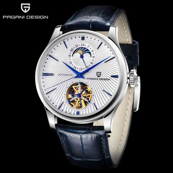 new brand luxury blue watch men automatic mechanical stainless steel sports fashion waterproof clock relogio masculino, Silver
new brand luxury blue watch men automatic mechanical stainless steel sports fashion waterproof clock relogio masculino, Silver