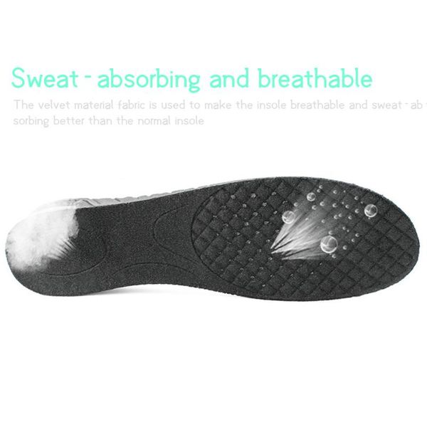 shoes materials 1pair men women pads height increasing shoe insole absorbing soft air cushion breathable universal adjustable heel ins, Black
shoes materials 1pair men women pads height increasing shoe insole absorbing soft air cushion breathable universal adjustable heel ins, Black