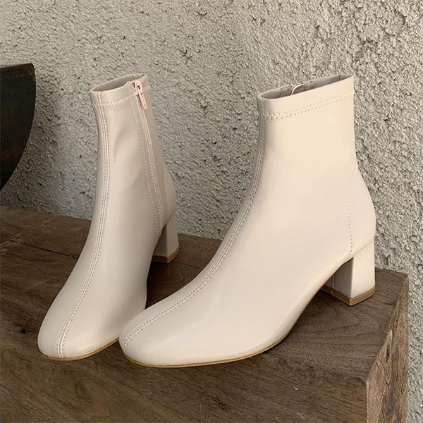 boots 2021 women's spring autumn ankle for women shoes mid-heel zipper thin female footwear ladies short, Black
boots 2021 women's spring autumn ankle for women shoes mid-heel zipper thin female footwear ladies short, Black