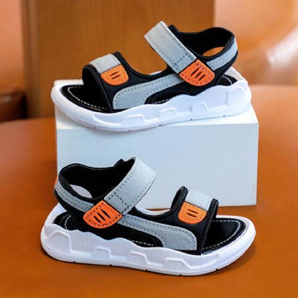 sandals summer kids breathable boys soft comfortable children's shoes outdoor beach lightweight sandal, Black;red
sandals summer kids breathable boys soft comfortable children's shoes outdoor beach lightweight sandal, Black;red