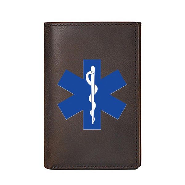 men wallet genuine leather blue star of life printing card holders male slim mini short purse wallets, Red;black
men wallet genuine leather blue star of life printing card holders male slim mini short purse wallets, Red;black