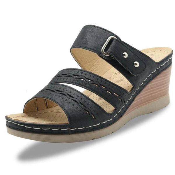 slippers women's shoes summer women platform bath wedge beach flip flops sandals s463, Black
slippers women's shoes summer women platform bath wedge beach flip flops sandals s463, Black