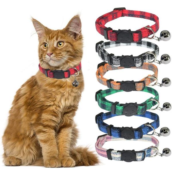 cat collar breakaway with bell and bow tie cute plaid patterns design adjustable kitty safety pet for cats (7-11inches) collars & leads
cat collar breakaway with bell and bow tie cute plaid patterns design adjustable kitty safety pet for cats (7-11inches) collars & leads