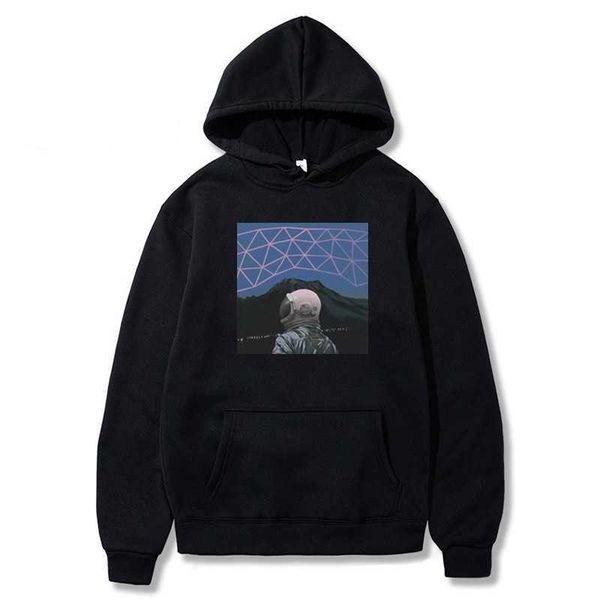 new thickened velvet nasa astronaut autumn winter hooded pullover sweater men's trendy hip hop coat, Black
new thickened velvet nasa astronaut autumn winter hooded pullover sweater men's trendy hip hop coat, Black