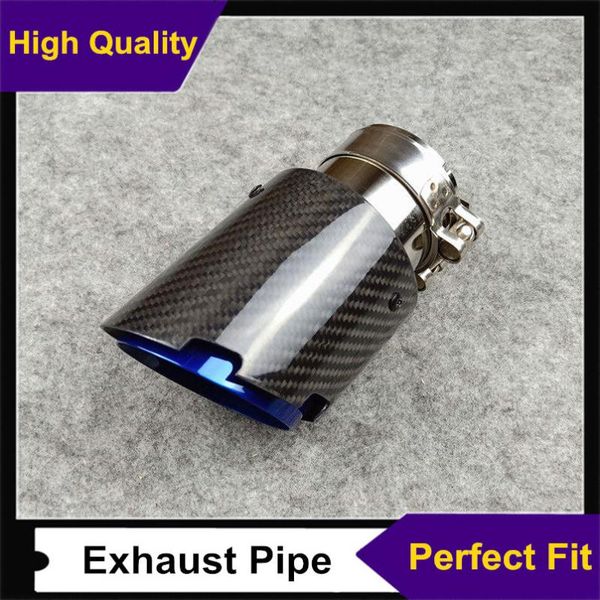 motorcycle exhaust system inlet 51/54/57/60mm carbon fibre car tip muffler tail pipe blue burnt glossy black cover for styling
motorcycle exhaust system inlet 51/54/57/60mm carbon fibre car tip muffler tail pipe blue burnt glossy black cover for styling
