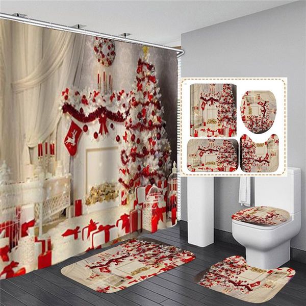 shower curtains christmas tree fireplace print curtain wall hanging background cloth decor polyester home room decoration
shower curtains christmas tree fireplace print curtain wall hanging background cloth decor polyester home room decoration