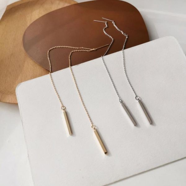 dangle & chandelier gold silver color long chain earrings for women simple jewelry ear line fashion earring wedding party gift
dangle & chandelier gold silver color long chain earrings for women simple jewelry ear line fashion earring wedding party gift