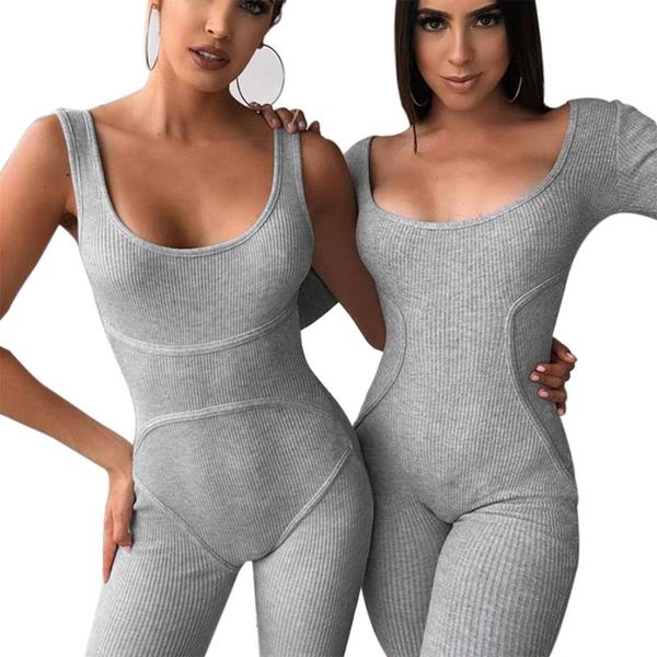 gym clothing 2021 women sleeveless tank jumpsuit rompers playsuit bodycon slim solid stretch grey black shorts pants trousers, White;black
gym clothing 2021 women sleeveless tank jumpsuit rompers playsuit bodycon slim solid stretch grey black shorts pants trousers, White;black