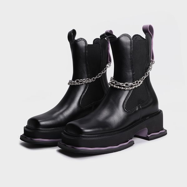 winter locomotive style new chimney color matching fashion chain with punk boots outlet black friday
winter locomotive style new chimney color matching fashion chain with punk boots outlet black friday