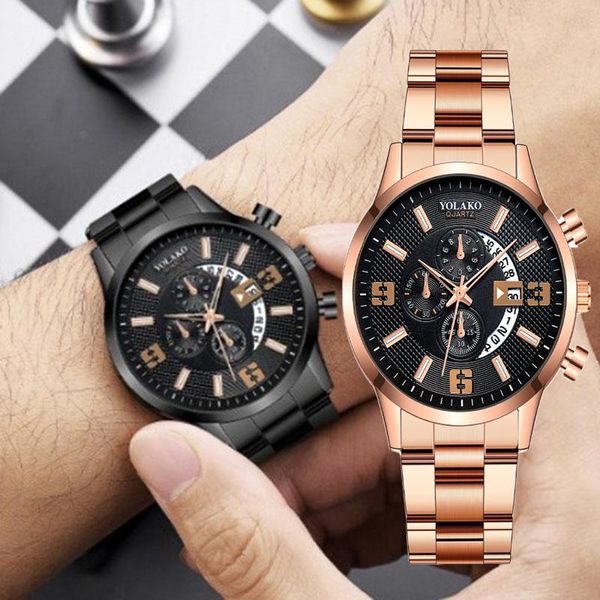 wristwatches digital calendar men's watch quartz movement 24 hours indication business gold, Slivery;brown
wristwatches digital calendar men's watch quartz movement 24 hours indication business gold, Slivery;brown