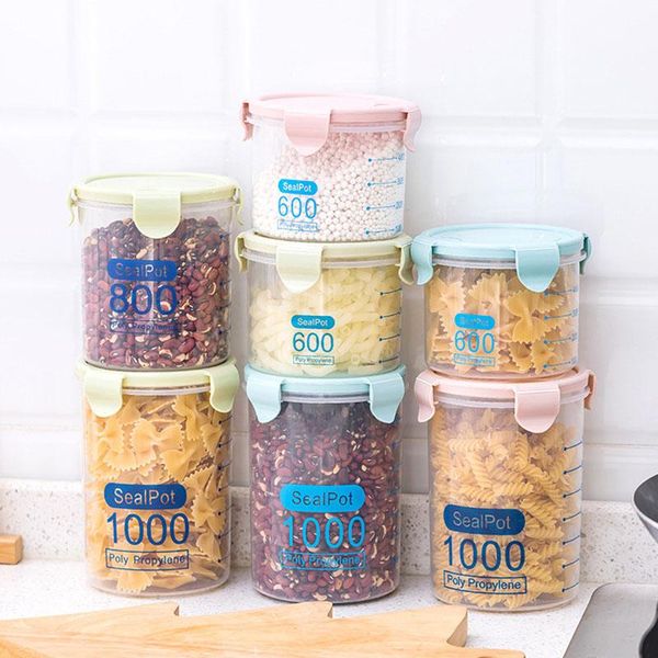 storage container plastic kitchen transparent preservation sealed tank with lid grain tan bottles & jars
storage container plastic kitchen transparent preservation sealed tank with lid grain tan bottles & jars