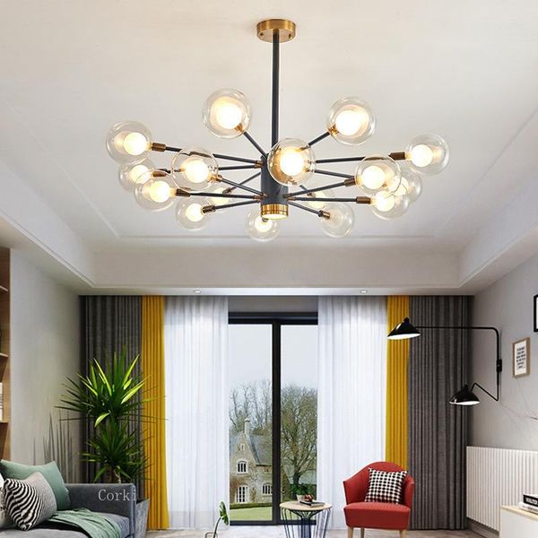 nordic modern led chandeliers creative bedroom living room dining pendant lamp glass magic bean molecular hanging
nordic modern led chandeliers creative bedroom living room dining pendant lamp glass magic bean molecular hanging