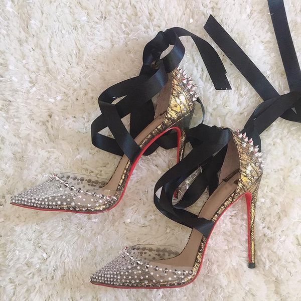 sandals oversize size 34-45 6/8//12cm height pvc pointy toe with studs crystals satin strap covered high heels women, Black
sandals oversize size 34-45 6/8//12cm height pvc pointy toe with studs crystals satin strap covered high heels women, Black