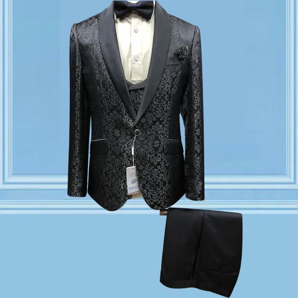men's suits & blazers british suitcase set black jacquard waistcoat slim fit tuxedo jacket superior quality ball tailor made wedding dr, White;black
men's suits & blazers british suitcase set black jacquard waistcoat slim fit tuxedo jacket superior quality ball tailor made wedding dr, White;black