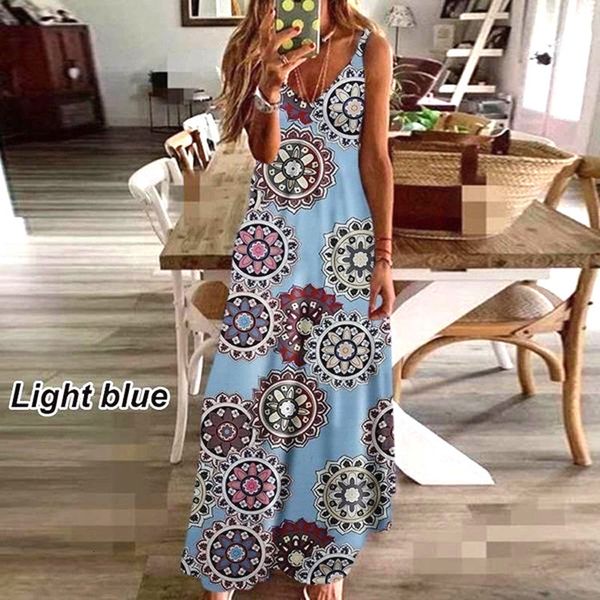 14-color bohemian floral impression beach summer woman with sleeveless v-cleavage long midi dress s-5xl wl21, Black;gray
14-color bohemian floral impression beach summer woman with sleeveless v-cleavage long midi dress s-5xl wl21, Black;gray