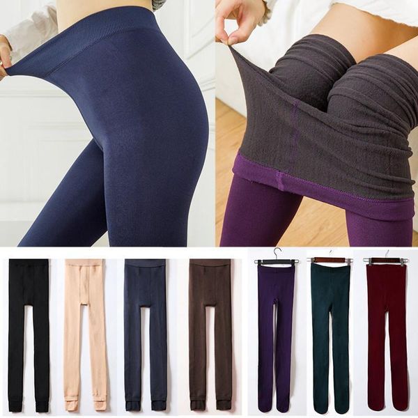 2 styles winter thermal thick womens leggings fleece lined stretch pants slim, Black
2 styles winter thermal thick womens leggings fleece lined stretch pants slim, Black