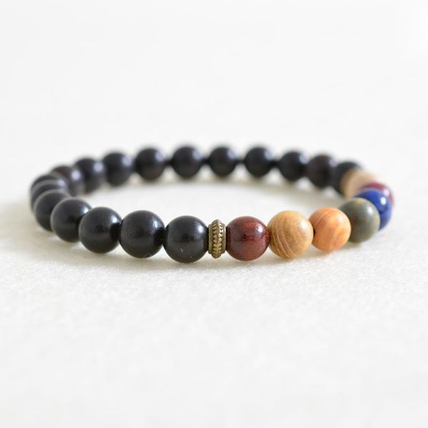 beaded, strands 7 chakra bracelet men wood healing balance beads reiki buddha prayer natural yoga for women gift drop, Black
beaded, strands 7 chakra bracelet men wood healing balance beads reiki buddha prayer natural yoga for women gift drop, Black