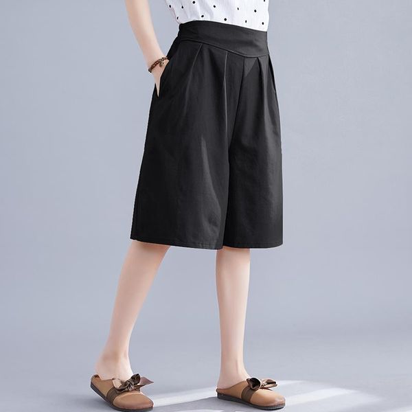 women's pants & capris 2021 arrival summer arts style women loose casual elastic waist knee length all-matched cotton linen harem b422, Black;white
women's pants & capris 2021 arrival summer arts style women loose casual elastic waist knee length all-matched cotton linen harem b422, Black;white