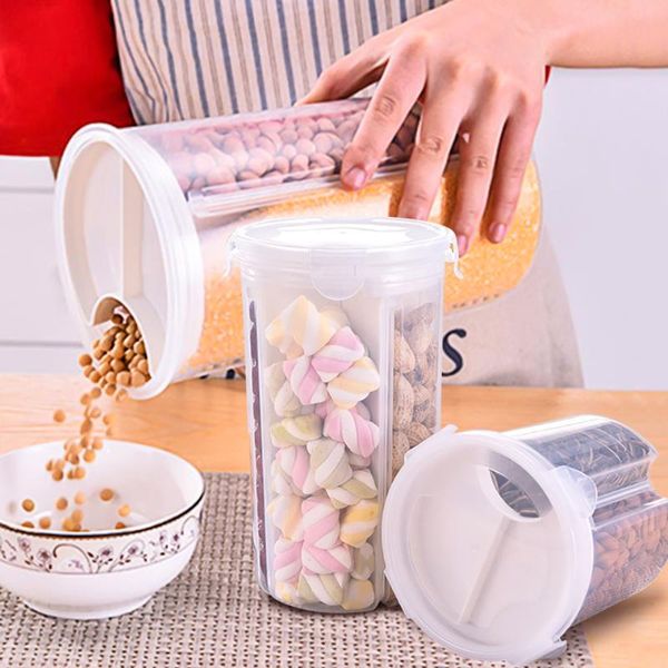 storage bottles & jars family kitchen plastic cereal dispenser box food grain rice container flour bottle four divisions
storage bottles & jars family kitchen plastic cereal dispenser box food grain rice container flour bottle four divisions