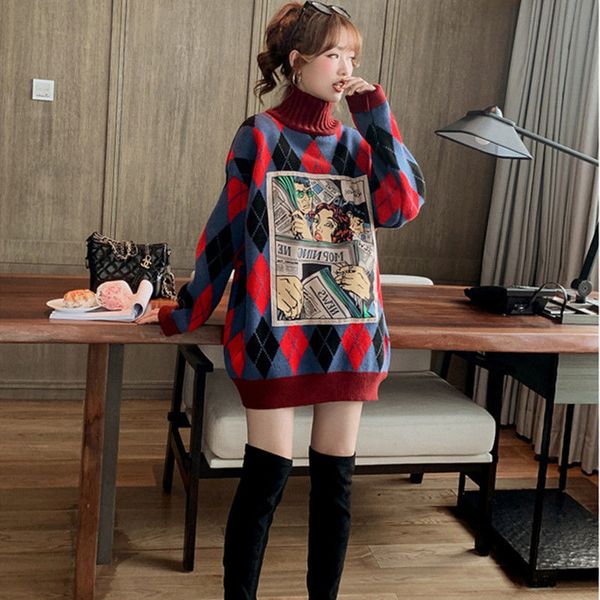 women's sweaters the trend of autumn and winter red net woman hong kong flavor diamond pattern fashion shirt loose retro mesh 6di5, White;black
women's sweaters the trend of autumn and winter red net woman hong kong flavor diamond pattern fashion shirt loose retro mesh 6di5, White;black