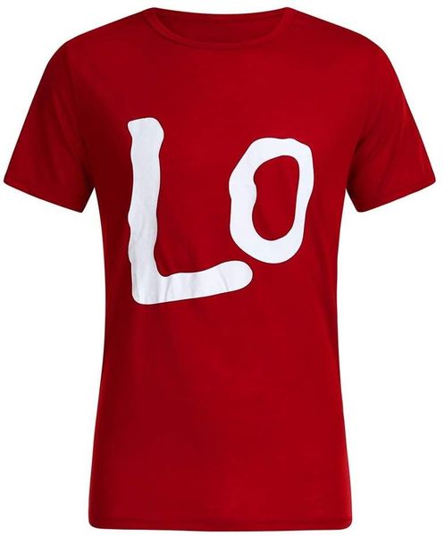 couple t-shirt, men/ women red short sleeve round collar letters printed pattern women's t-shirt, White
couple t-shirt, men/ women red short sleeve round collar letters printed pattern women's t-shirt, White