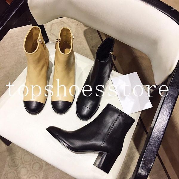 boots women 2021 brand designer women's leather design classic fashion lady shoes zipper high heel1, Black
boots women 2021 brand designer women's leather design classic fashion lady shoes zipper high heel1, Black