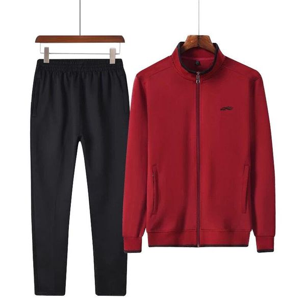 men's tracksuits spring and autumn two-piece sportswear set quality business casual 2 piece large size sweatershirt, Gray
men's tracksuits spring and autumn two-piece sportswear set quality business casual 2 piece large size sweatershirt, Gray