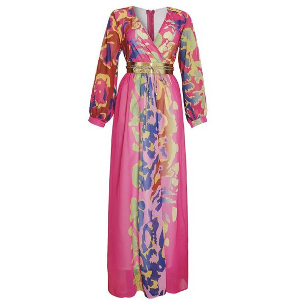 ethnic clothing african plus size dress leopard dashiki print waist v-neck party long sleeve robe fashion spring women, Red
ethnic clothing african plus size dress leopard dashiki print waist v-neck party long sleeve robe fashion spring women, Red