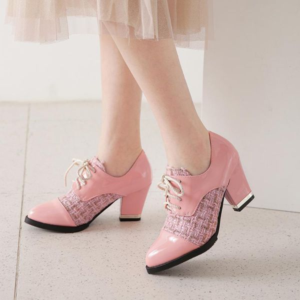 dress shoes gigifox arrivals 2021 british style office lady pumps woman high heels lace-up spring/autumn women female, Black
dress shoes gigifox arrivals 2021 british style office lady pumps woman high heels lace-up spring/autumn women female, Black