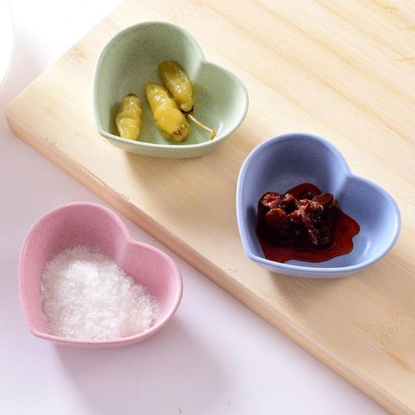 8pcs heart shaped saucer creative sauce seasoning dish snack plates appetizer for home restaurant (assorted color) cups & saucers
8pcs heart shaped saucer creative sauce seasoning dish snack plates appetizer for home restaurant (assorted color) cups & saucers