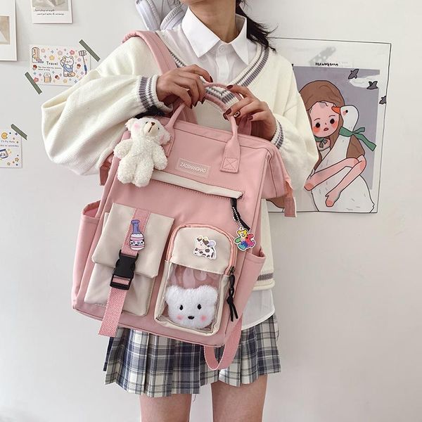 storage bags 2021 preppy purple backpack women waterproof candy colors backpacks fancy high school for teenage girl cute travel rucksack
storage bags 2021 preppy purple backpack women waterproof candy colors backpacks fancy high school for teenage girl cute travel rucksack