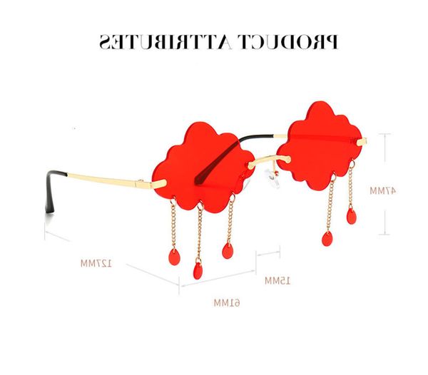 sunglasses frames designer men retro fashion steampunk cloud frameless glasses women luxury design sun fashionable cute red glasses uv400 ni, Black
sunglasses frames designer men retro fashion steampunk cloud frameless glasses women luxury design sun fashionable cute red glasses uv400 ni, Black