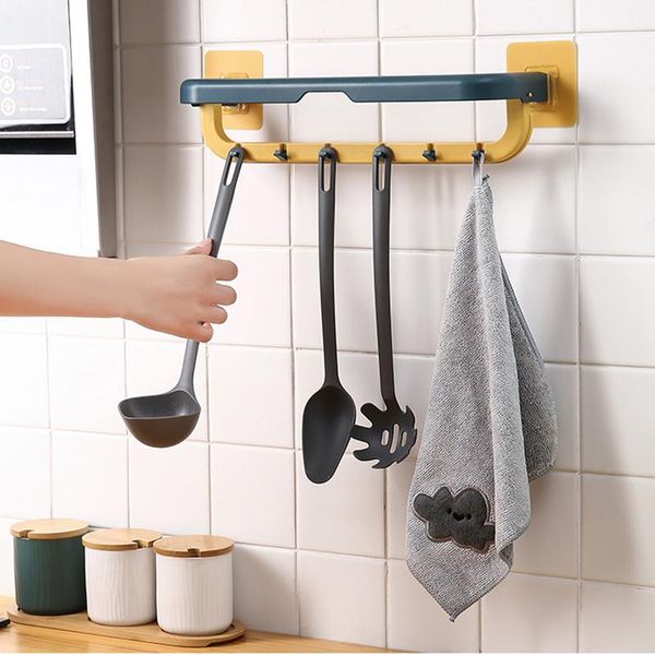 towel racks bathroom kitchen hanger rack punch self-adhesive double layer folding holder with hooks ye-
towel racks bathroom kitchen hanger rack punch self-adhesive double layer folding holder with hooks ye-